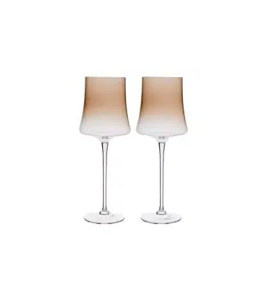 Brunello Cucinelli Set of 2 Murano glass red wine glasses | Thumbnail 1