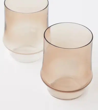 Brunello Cucinelli Set of 2 Murano glass tumblers | Thumbnail 3