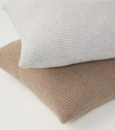 Brunello Cucinelli Ribbed-knit cashmere pillow | Thumbnail 3