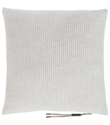 Brunello Cucinelli Ribbed-knit cashmere pillow | Thumbnail 1