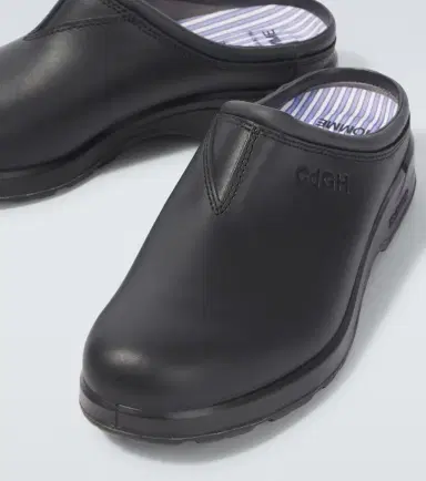 COMME des GARCONS HOMME Comme des Garçons Homme Leather mules | Thumbnail 4