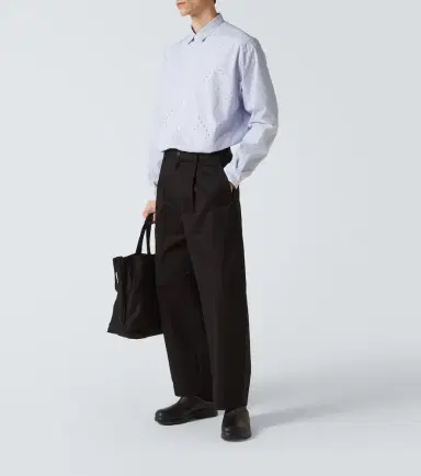 COMME des GARCONS HOMME Comme des Garçons Homme Leather mules | Thumbnail 7