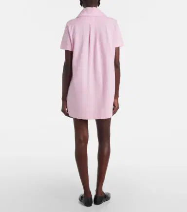 Patou Logo cotton polo dress | Thumbnail 5
