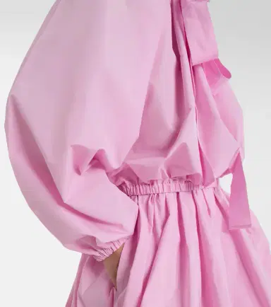 Patou Iconic bow-detail ruffled cotton blouse | Thumbnail 3
