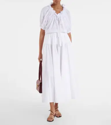 Patou Cotton jersey top | Thumbnail 2 Patou Cotton jersey top | Thumbnail 2