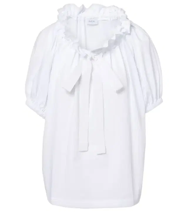 Cotton jersey top