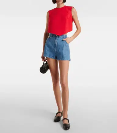 Patou Denim shorts | Thumbnail 2