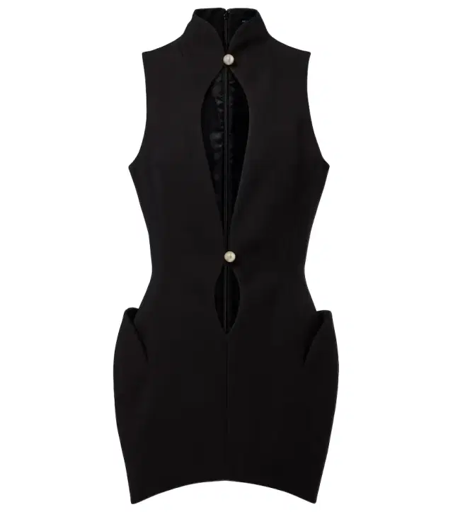 Mugler Cutout minidress