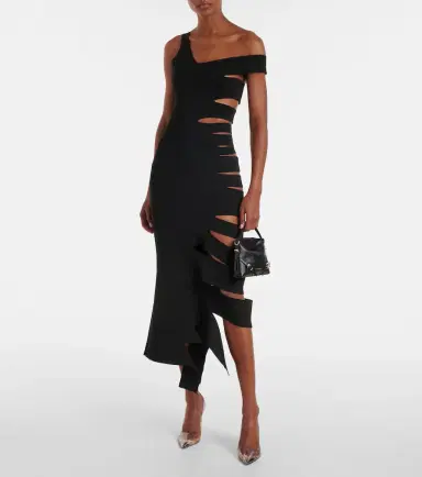 Mugler Cutout midi dress | Thumbnail 2