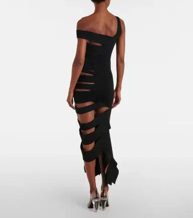 Mugler Cutout midi dress | Thumbnail 4