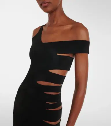 Mugler Cutout midi dress | Thumbnail 5
