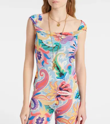 Etro Paisley top | Thumbnail 4