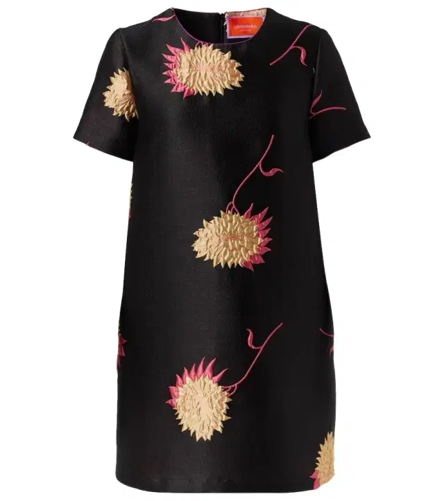 La DoubleJ Swing jacquard minidress