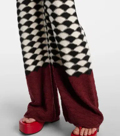 La DoubleJ Lounge wool wide-leg pants | Thumbnail 2