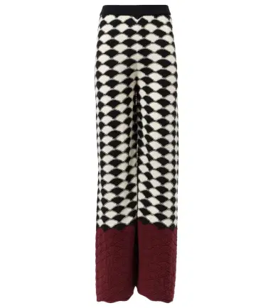 La DoubleJ Lounge wool wide-leg pants | Thumbnail 1