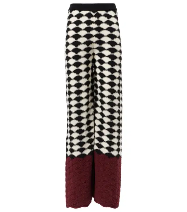 La DoubleJ Lounge wool wide-leg pants