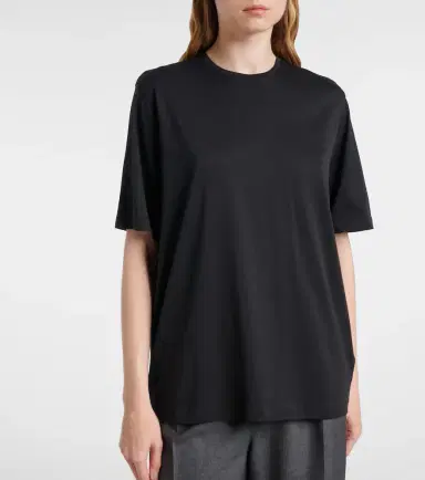 The Frankie Shop Harper cotton jersey T-shirt | Thumbnail 2