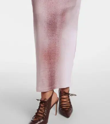 Jean Paul Gaultier Trompe l'oeil cotton-blend maxi dress | Thumbnail 6