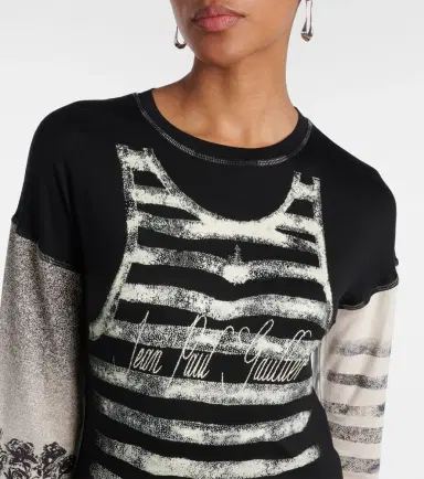 Jean Paul Gaultier Printed jersey maxi dress | Thumbnail 3