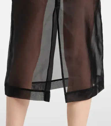 The Frankie Shop Peri silk-blend midi skirt | Thumbnail 2