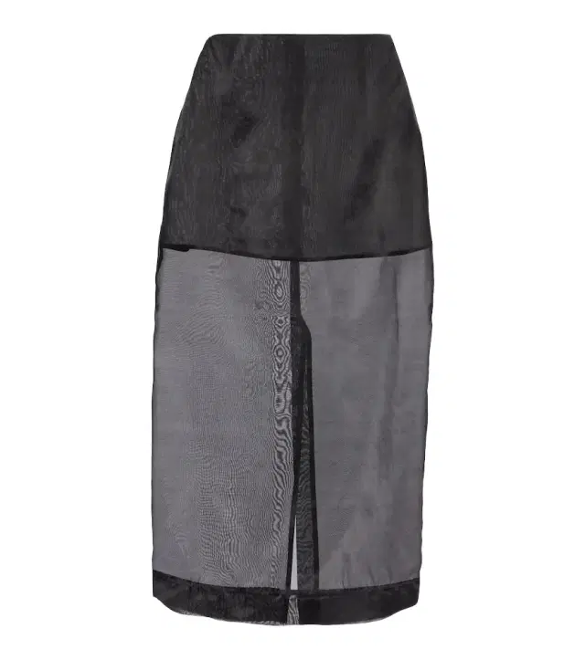 Peri silk-blend midi skirt
