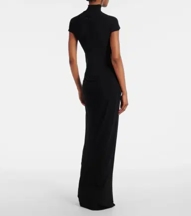 Jean Paul Gaultier Velvet jersey maxi dress | Thumbnail 3