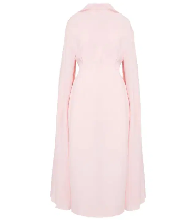 Roksanda Nour draped crêpe midi dress