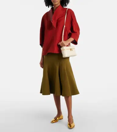 Bottega Veneta Sofia metallic leather ballet flats | Thumbnail 5