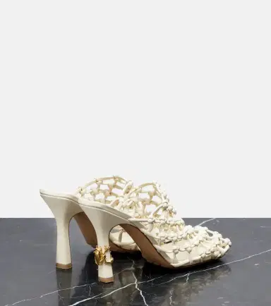Bottega Veneta Riva 90 woven leather mules | Thumbnail 2 Bottega Veneta Riva 90 woven leather mules | Thumbnail 2