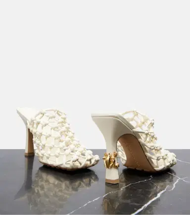 Bottega Veneta Riva 90 woven leather mules | Thumbnail 3 Bottega Veneta Riva 90 woven leather mules | Thumbnail 3