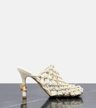Bottega Veneta Riva 90 woven leather mules | Thumbnail 4 Bottega Veneta Riva 90 woven leather mules | Thumbnail 4