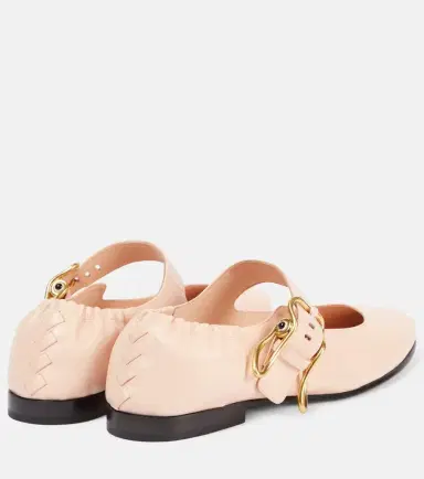 Bottega Veneta Astaire leather Mary Jane flats | Thumbnail 3 Bottega Veneta Astaire leather Mary Jane flats | Thumbnail 3