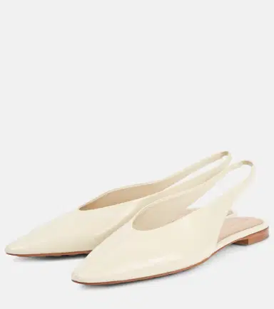 Bottega Veneta Sofia leather slingback flats | Thumbnail 2