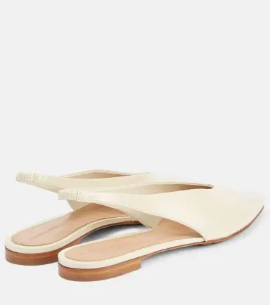 Bottega Veneta Sofia leather slingback flats | Thumbnail 4