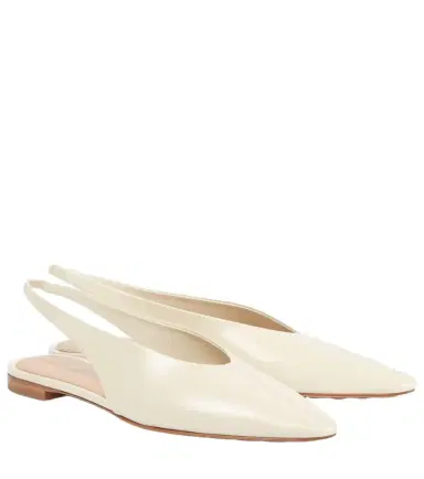 Bottega Veneta Sofia leather slingback flats | Thumbnail 1