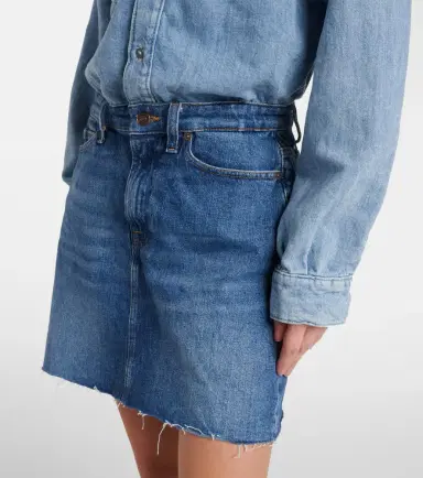 7 For All Mankind Denim minidress | Thumbnail 4