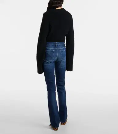 7 For All Mankind Kimmie high-rise straight jeans | Thumbnail 4