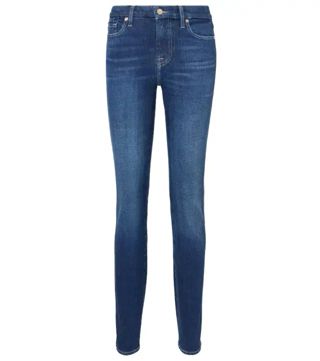 7 For All Mankind Kimmie high-rise straight jeans