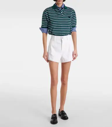 7 For All Mankind High-rise denim shorts | Thumbnail 6