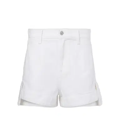 7 For All Mankind High-rise denim shorts | Thumbnail 1