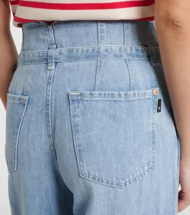 7 For All Mankind Phoenix belted high-rise wide-leg jeans | Thumbnail 7
