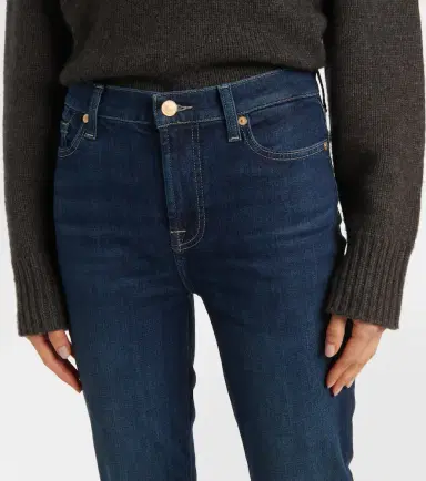 7 For All Mankind Ali high-rise flared jeans | Thumbnail 5