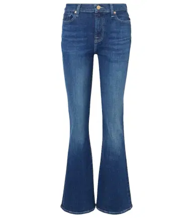 7 For All Mankind Ali high-rise flared jeans | Thumbnail 1