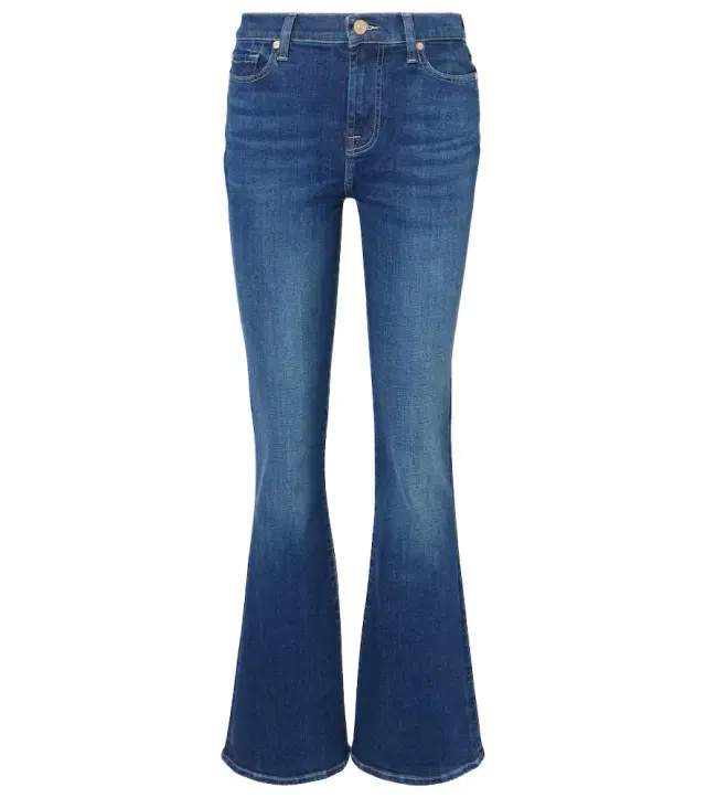 7 For All Mankind Ali high-rise flared jeans