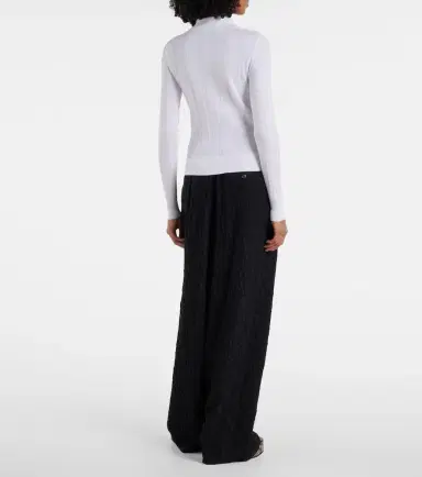 Dries Van Noten Touria cotton polo sweater | Thumbnail 4