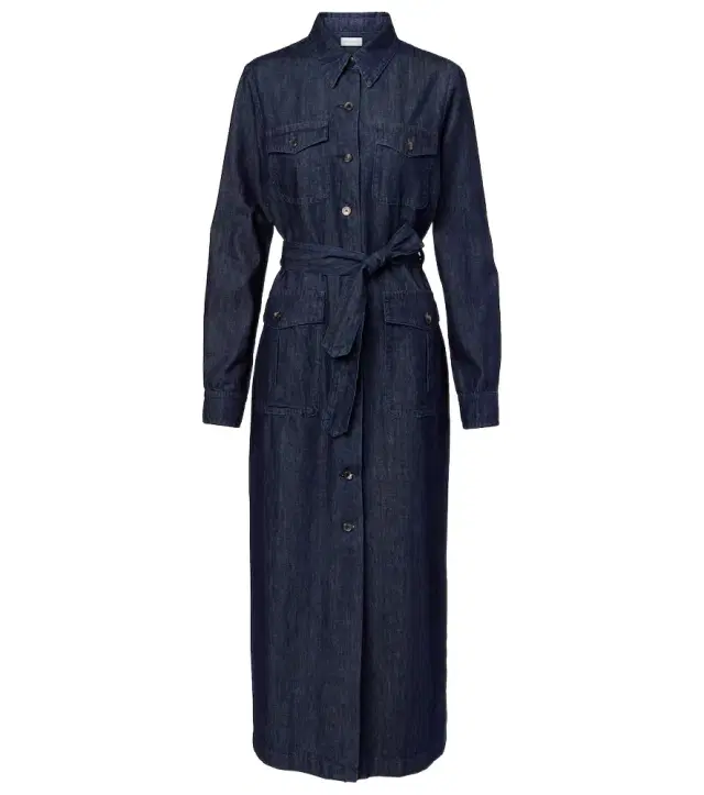 Dries Van Noten Denim shirt dress