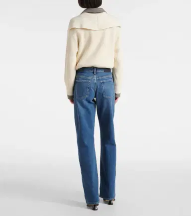 7 For All Mankind Tess high-rise straight jeans | Thumbnail 4 7 For All Mankind Tess high-rise straight jeans | Thumbnail 4