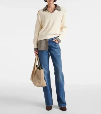 7 For All Mankind Tess high-rise straight jeans | Thumbnail 6 7 For All Mankind Tess high-rise straight jeans | Thumbnail 6