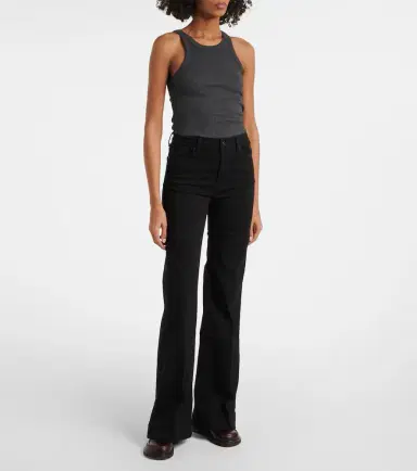 7 For All Mankind Modern Dojo high-rise straight jeans | Thumbnail 4 7 For All Mankind Modern Dojo high-rise straight jeans | Thumbnail 4