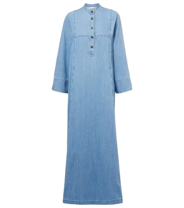 Dries Van Noten Denim maxi dress